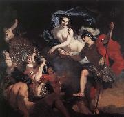 unknow artist Venus Presenting Weapons to Aeneas France oil painting artist